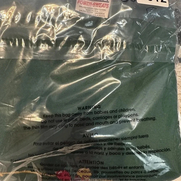 VINTAGE Christmas Crewneck Sweatshirt. Embroidered design in front. Indiana - Picture 6 of 6